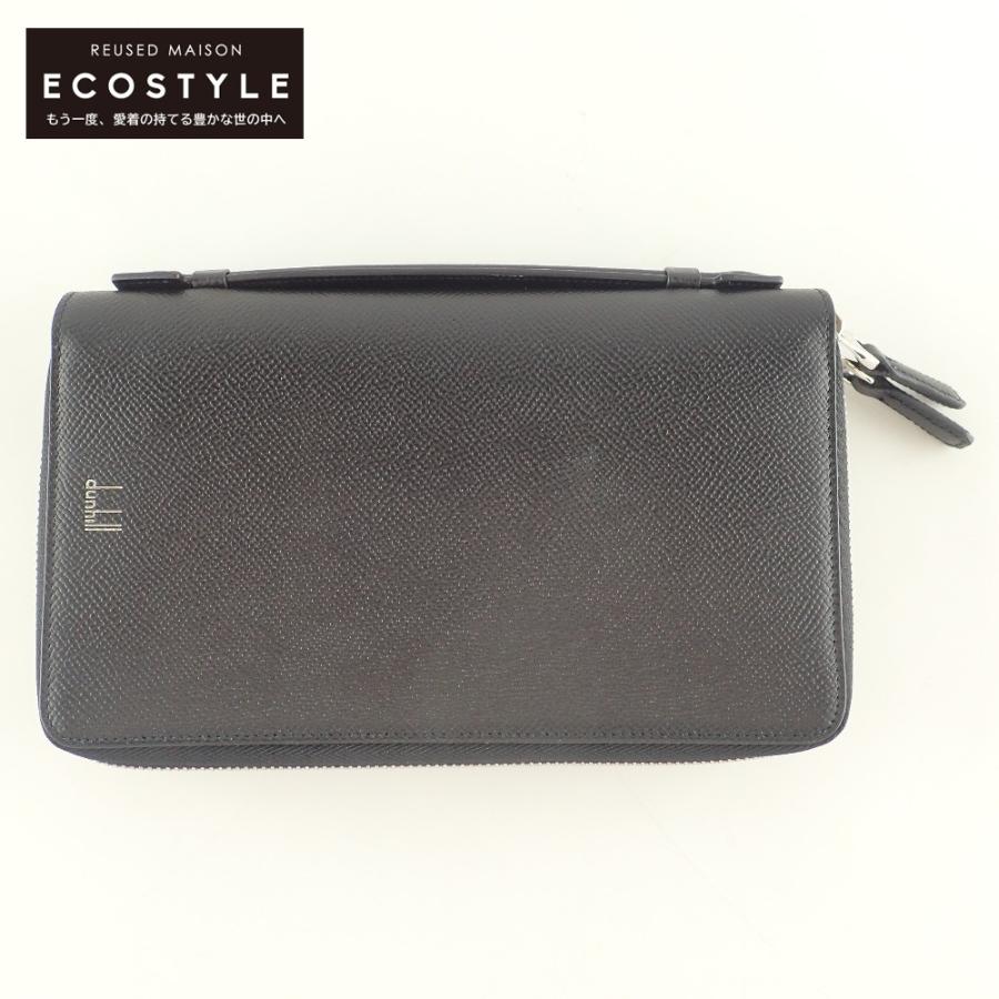 dunhill（ダンヒル） 新品同様 カドガン ダブルジップ ウォレット