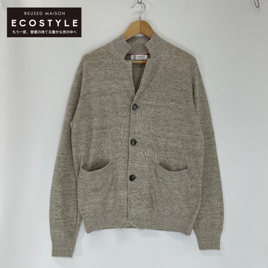 美品/国内正規 Brunello Cucinelli ブルネロクチネリ リネンxコットン  