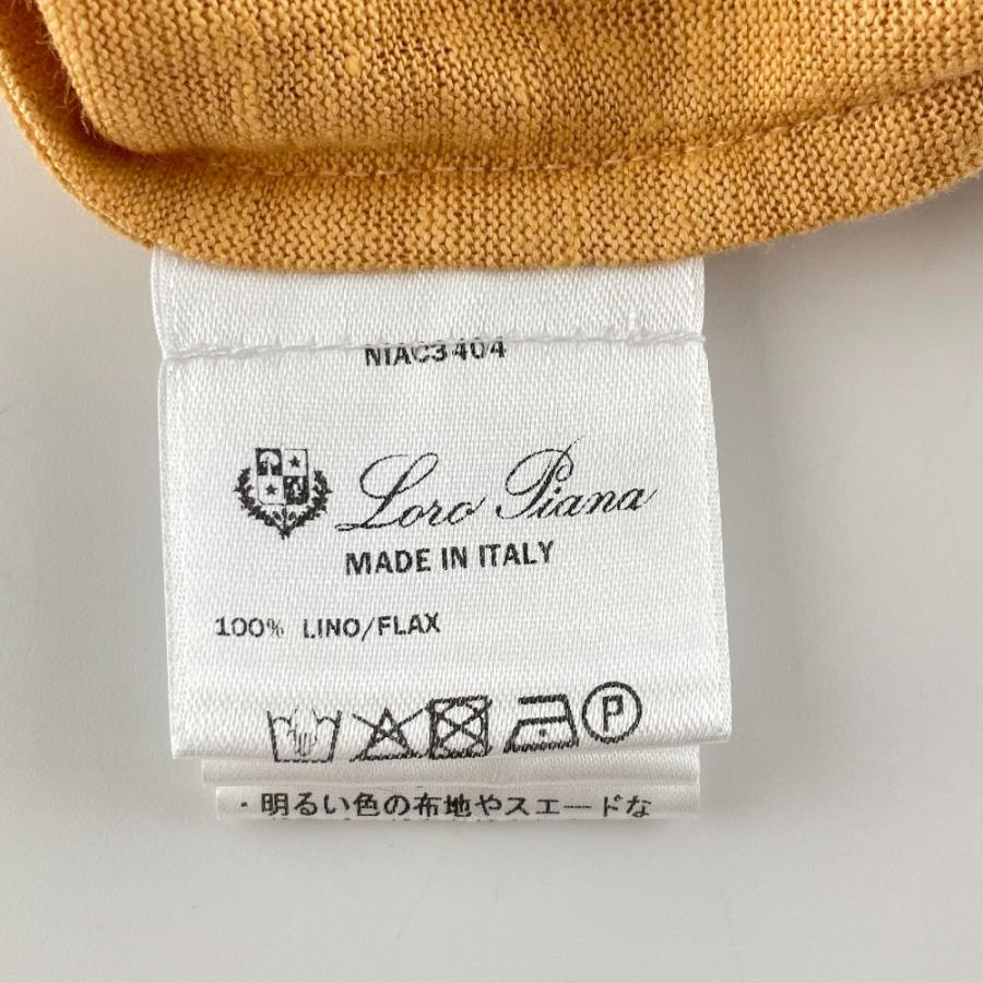 Loro Piana ロロピアーナ FAI1314 半袖ポロシャツ トップス Loro Piana 新品同様/ ロロピアーナ FAI1314 リネン100％ 半袖