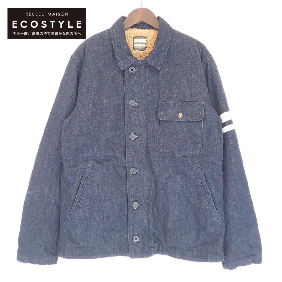 桃太郎ジーンズ 出陣 裏ボア デニム フードジャケット 42 桃太郎