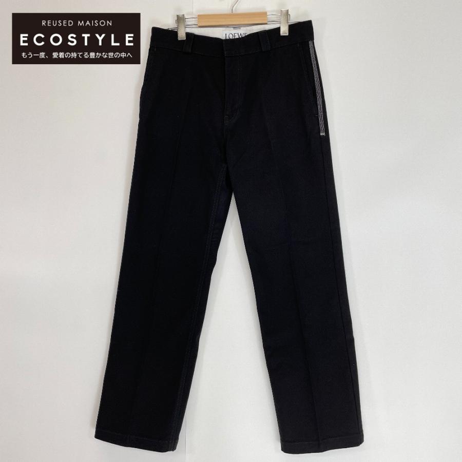 LOEWE ロエベ ブラック ワイドパンツ
