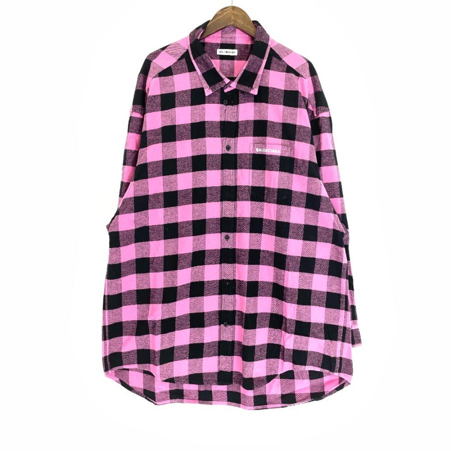 BALENCIAGA（バレンシアガ） 20年製 630693 ピンク×ブラック ブロック