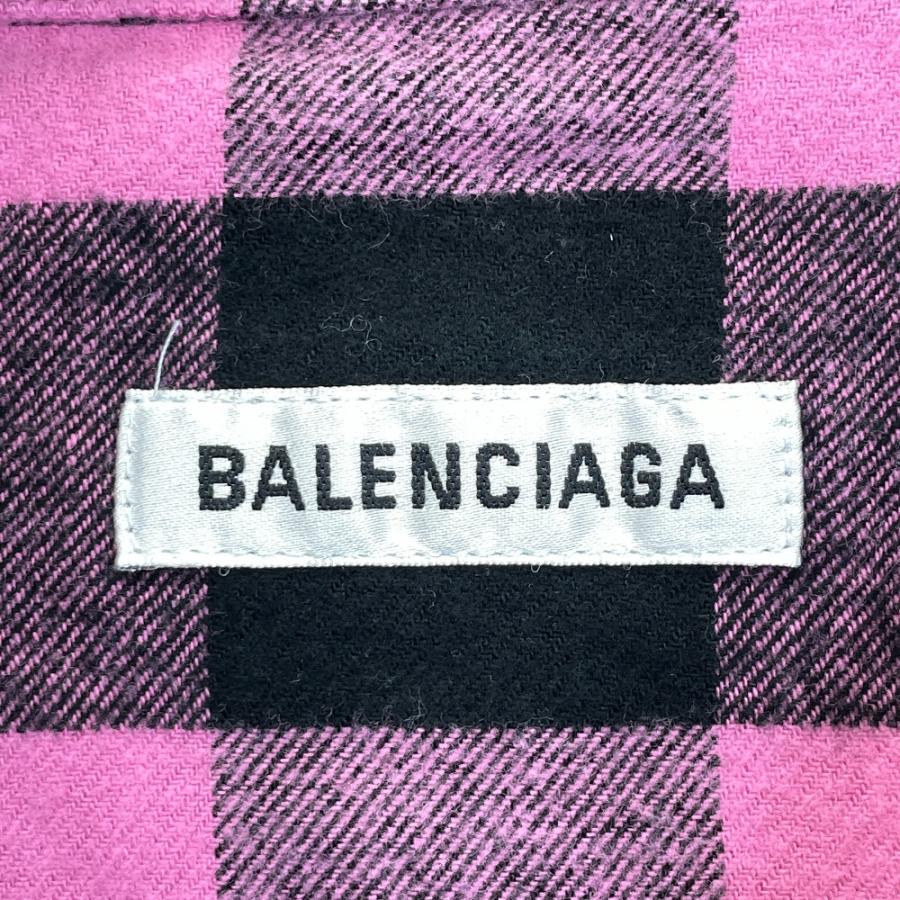 BALENCIAGA（バレンシアガ） 20年製 630693 ピンク×ブラック ブロック