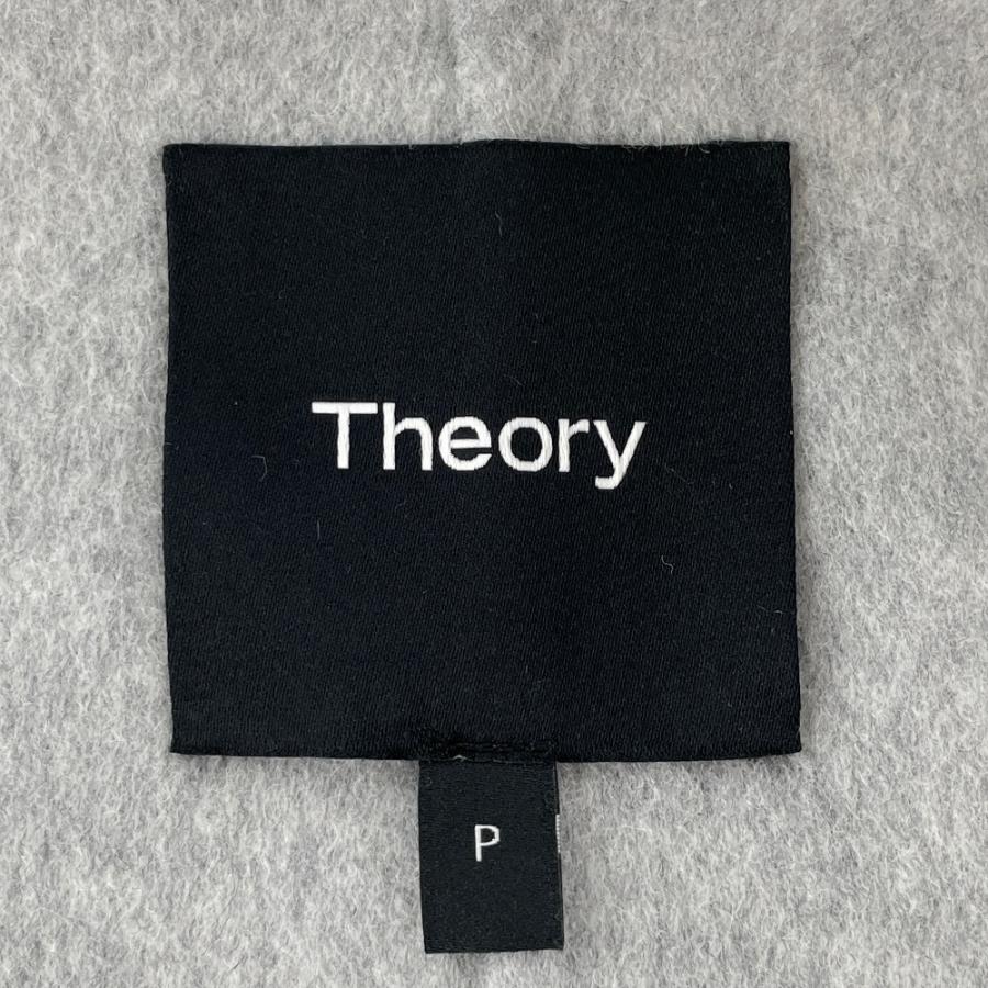 theory（セオリー） 22年 グレー ベルト付き ウールカシミヤ ラップ