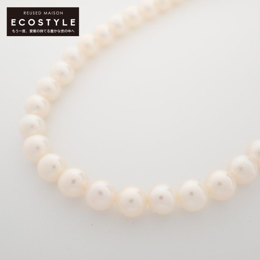 美品 TIFFANY＆Co. ティファニー Ag925 シルバークリスプ 5-6mm パール