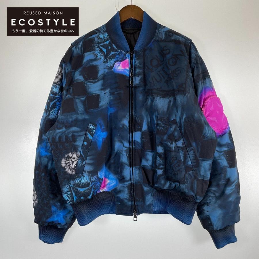 美品/国内正規 LOUIS VUITTON ルイ・ヴィトン 21AW HLB05EDR2 ネイビー