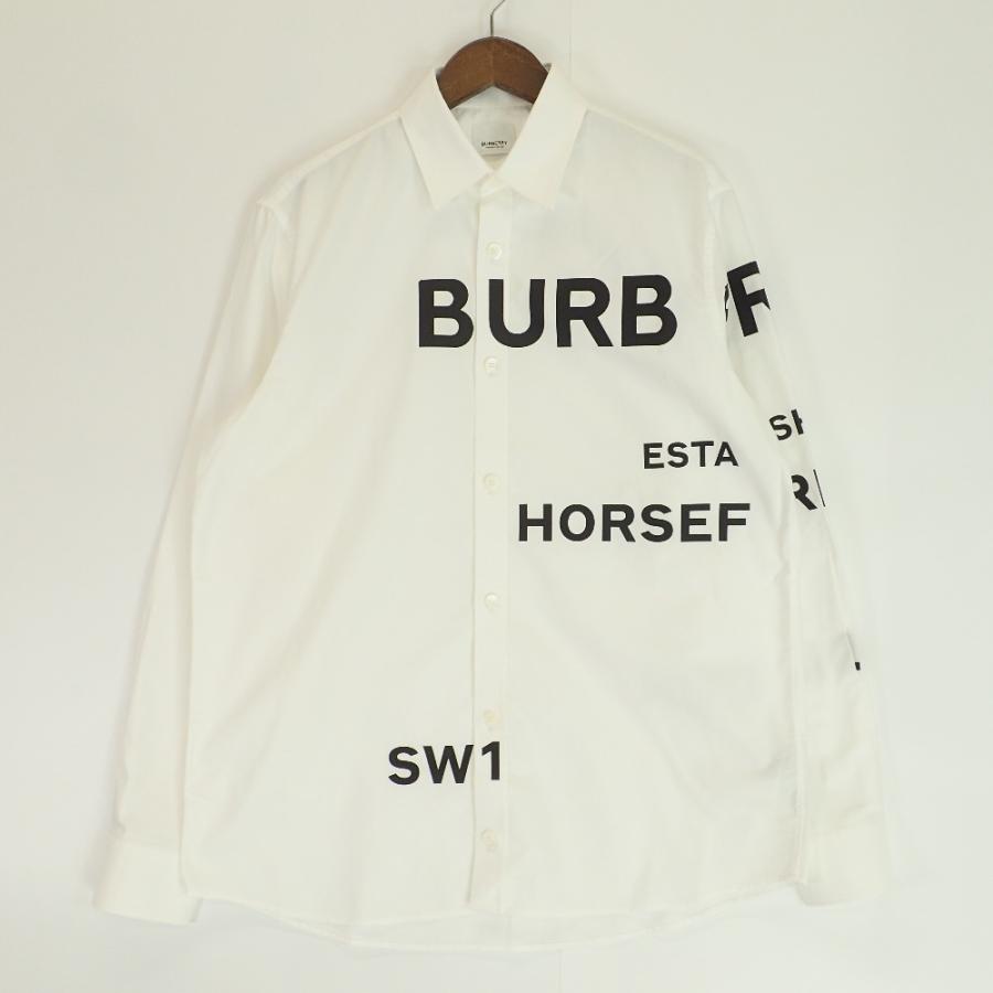 国内正規/美品/ BURBERRY バーバリー 8023776 ロゴxホースフェリー  
