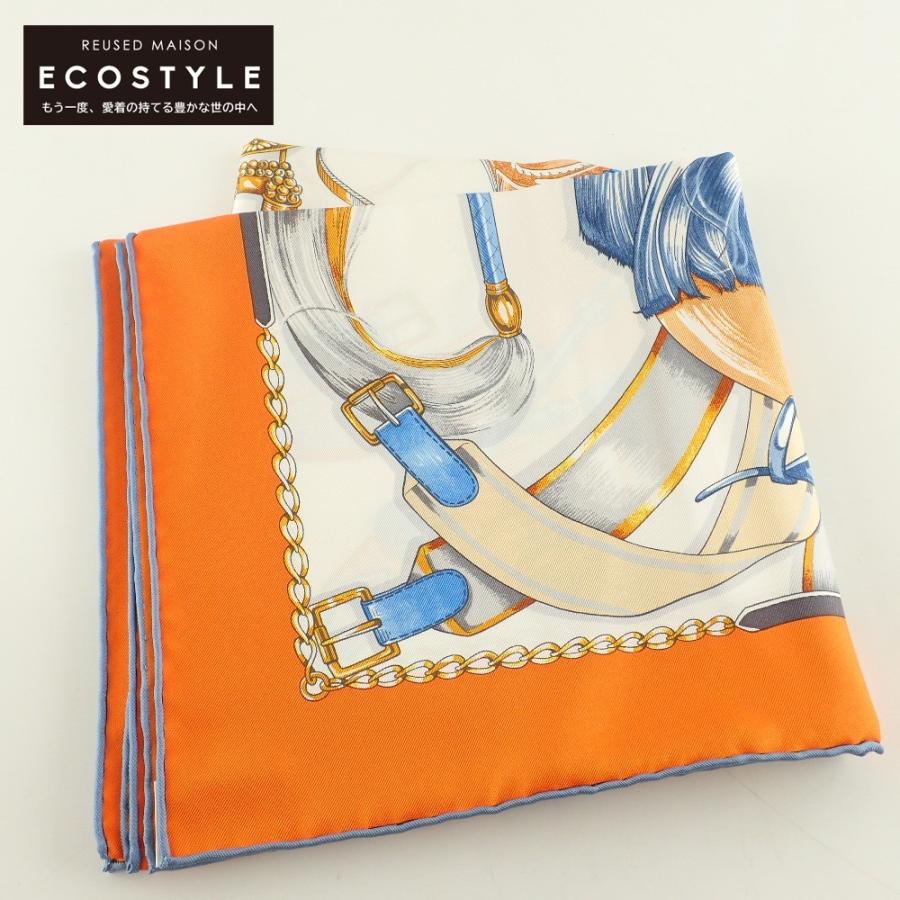 HERMESエルメス　カレ90　スカーフ　CAVAL CADES 騎馬行進 HERMES - エルメス HERMES カレ90 CAVAL CADES 騎馬行進