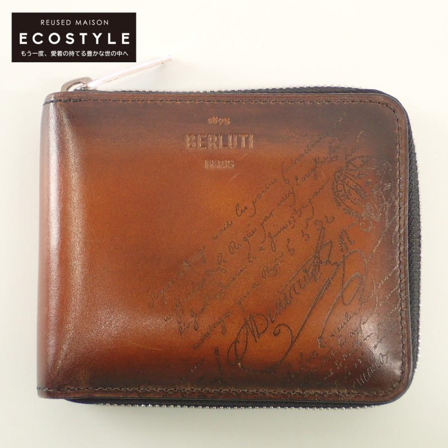 Berluti ベルルッティ イタウバ カリグラフィ スクリットレザー Berluti ベルルッティ イタウバ カリグラフィ スクリットレザー