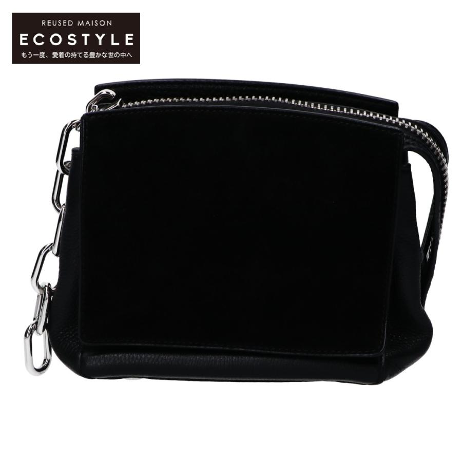 Alexander Wang アレキサンダーワン チェーン付ファスナー スエード  