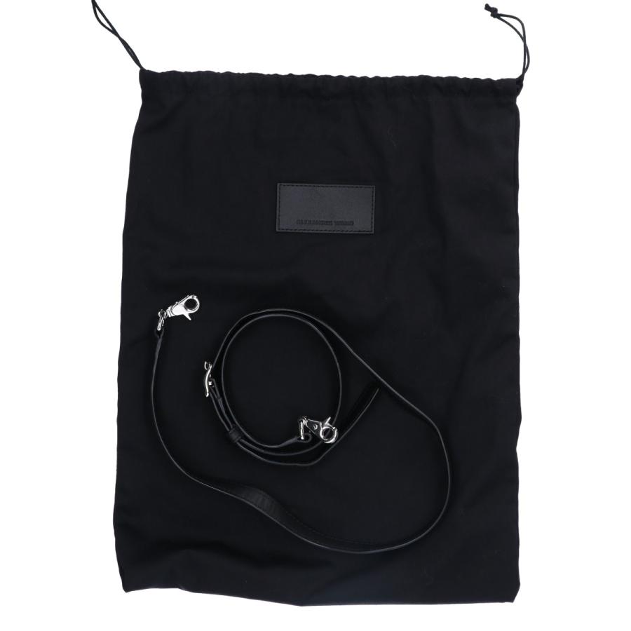 ALEXANDER WANG バッグ ショルダーバッグ レザー×スエード 黒 Alexander Wang アレキサンダーワン チェーン付ファスナー スエード