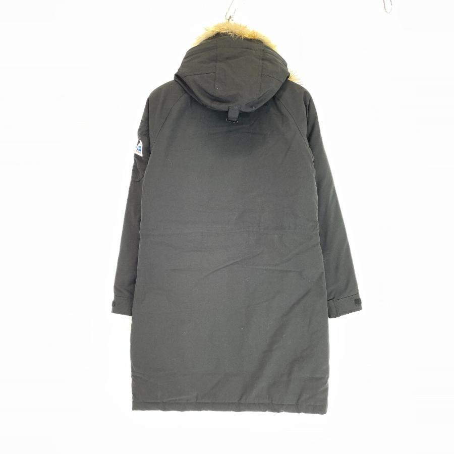 Cape HEIGHTS ケープハイツ ブラック HADLEY ファー付きロングダウン 