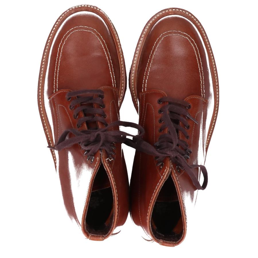 【美品】ALDEN オールデン 4002 INDY OX クロムエクセル25.5 ALDEN（オールデン） 405 クロムエクセルレザー インディブーツ