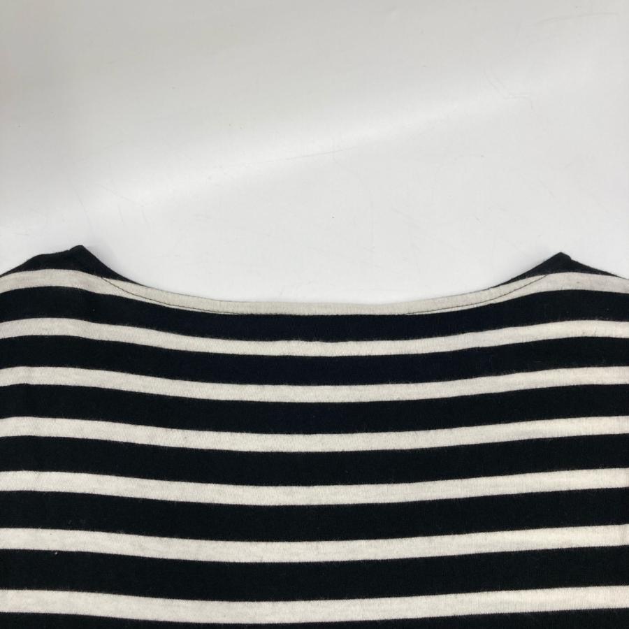 SAINT LAURENT PARIS サンローランパリ ブラック×ホワイト ボーダー