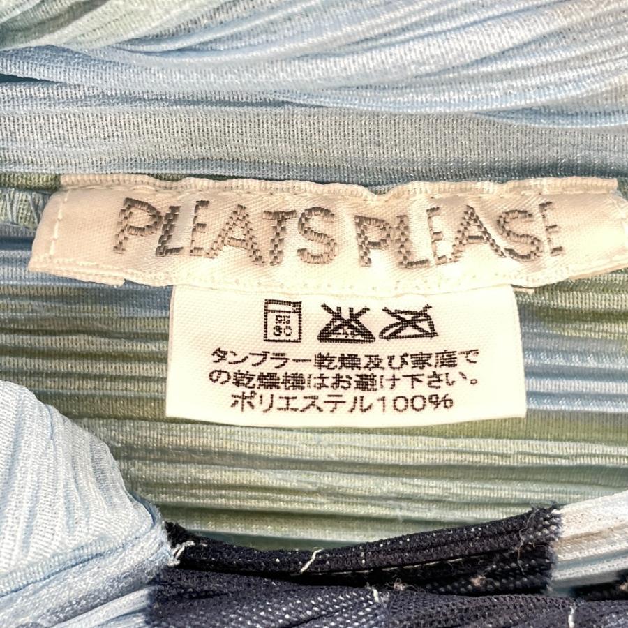 PLEATS PLEASE プリーツプリーズ PP12-JK531 刺繍入り プリーツ