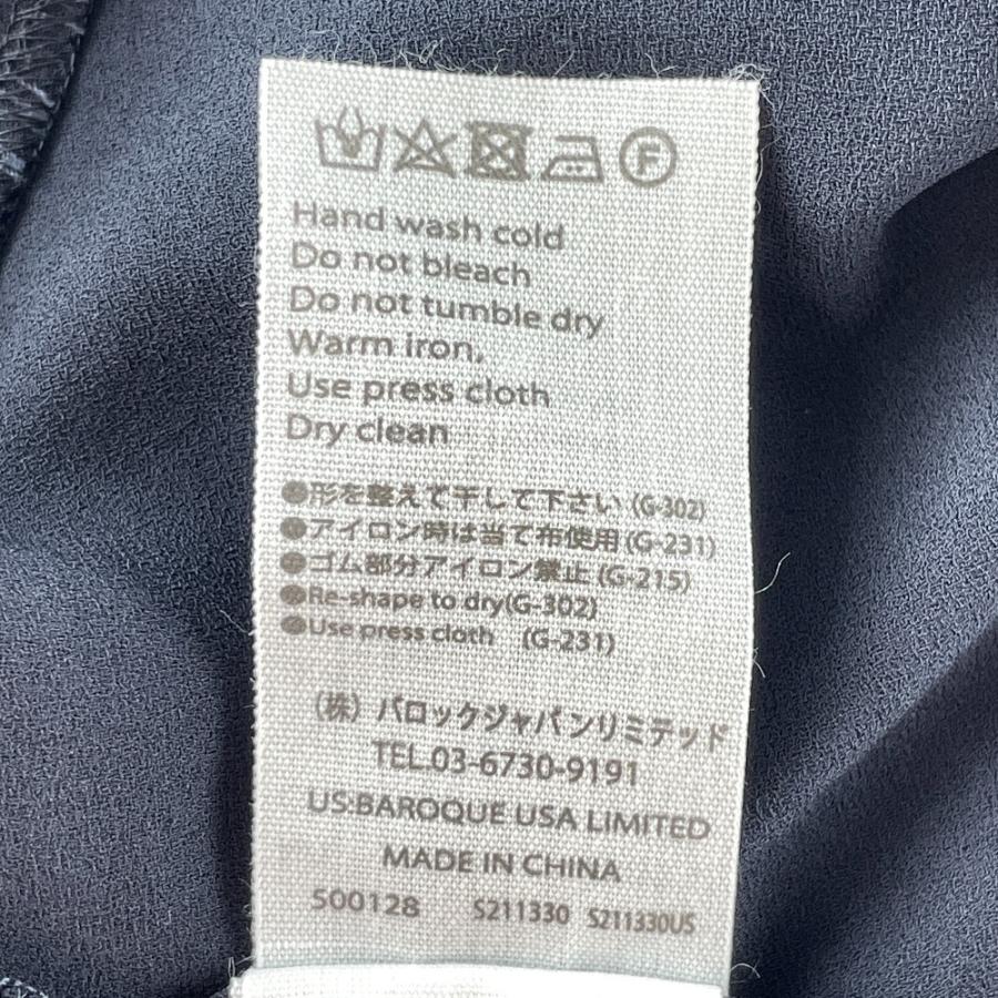 ENFOLD（エンフォルド） 23SS ネイビー GATHER PULLOVER バックジップ 