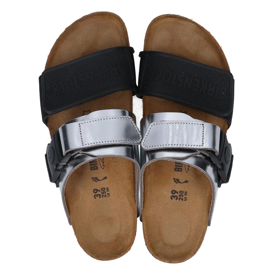 新品同様 BIRKENSTOCK ビルケンシュトック RickOwens リックオウエンス 1014807 Rotterdam ロッテルダム サンダル 39 Black / Silver｜wine-king｜06