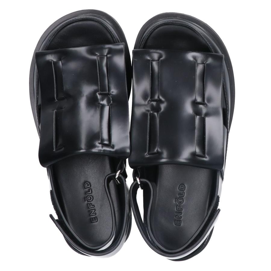 ENFOLD エンフォルド SQUARE SANDALS スクエア サンダル ENFOLD エンフォルド SQUARE SANDALS スクエア サンダル