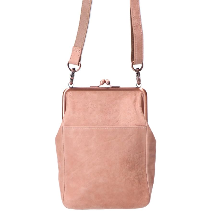 genten（ゲンテン） 美品 アンティーコ 口金ミニポシェット ショルダー 