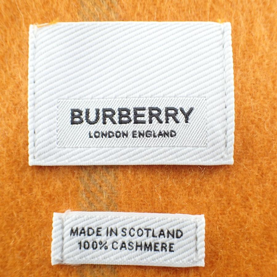 BURBERRY（バーバリー） 新品同様 8016397 チェック柄 カシミヤ100