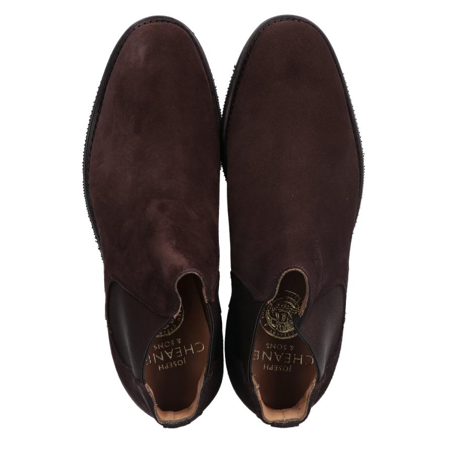 新品/ CHEANEY チーニー FAWKES D BROWN SUEDE スエード サイドゴア