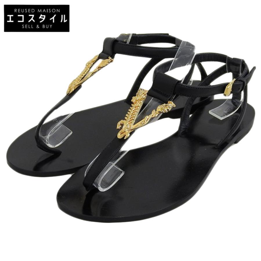 Versace】 トングサンダル Versace ヴェルサーチェ サテントング