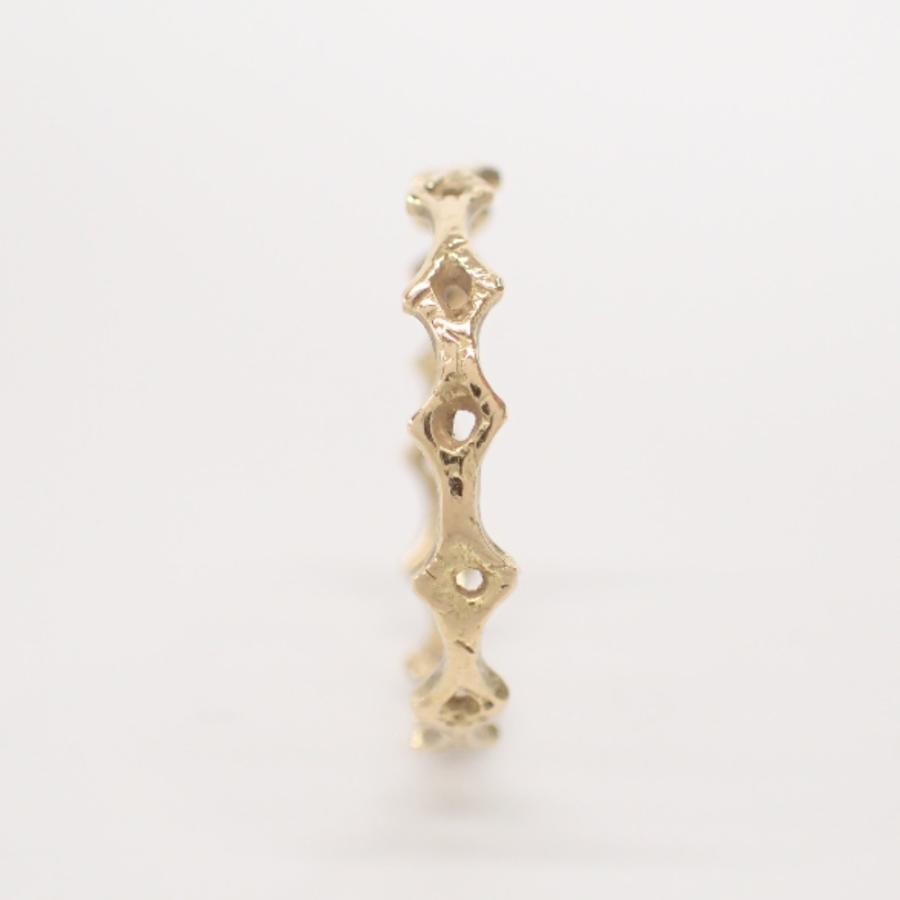 美品 KAORU カオル RK18-325-DIA1 K18 ダイヤモンド カレイド