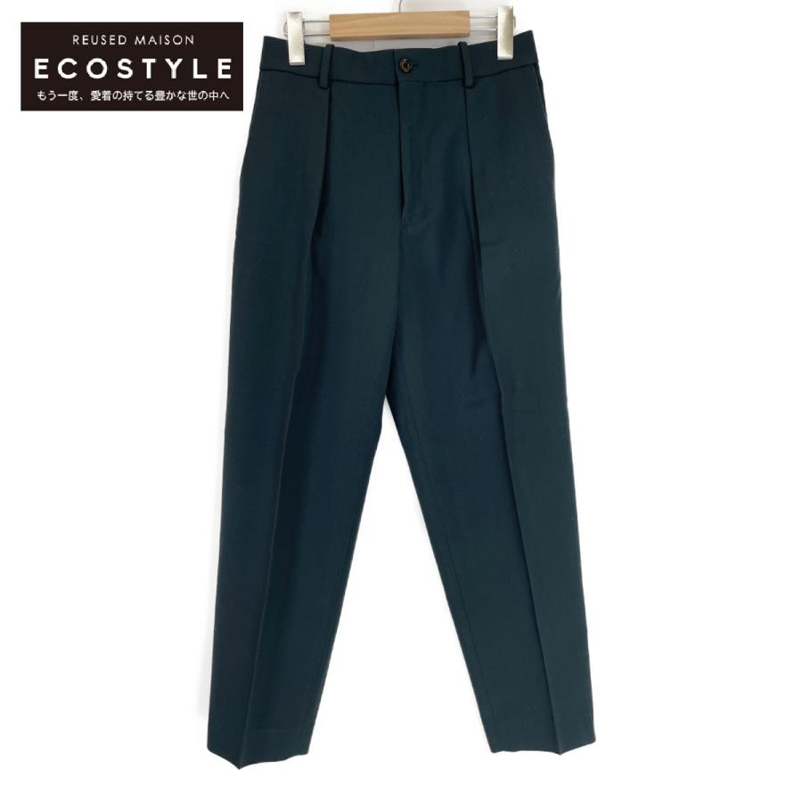 美品/ MARKAWARE マーカウエア A21C-05PT01C PLEATED FRONT PEGTOP