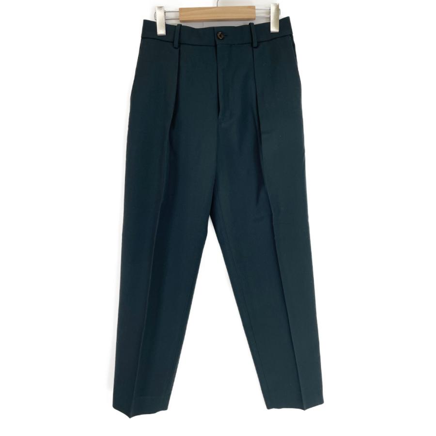 美品/ MARKAWARE マーカウエア A21C-05PT01C PLEATED FRONT PEGTOP