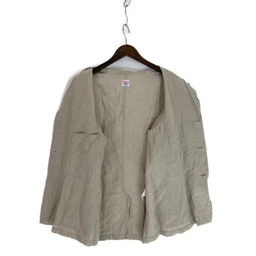 R＆D.M.Co オールドマンズテーラー セイル リネン 三つ釦