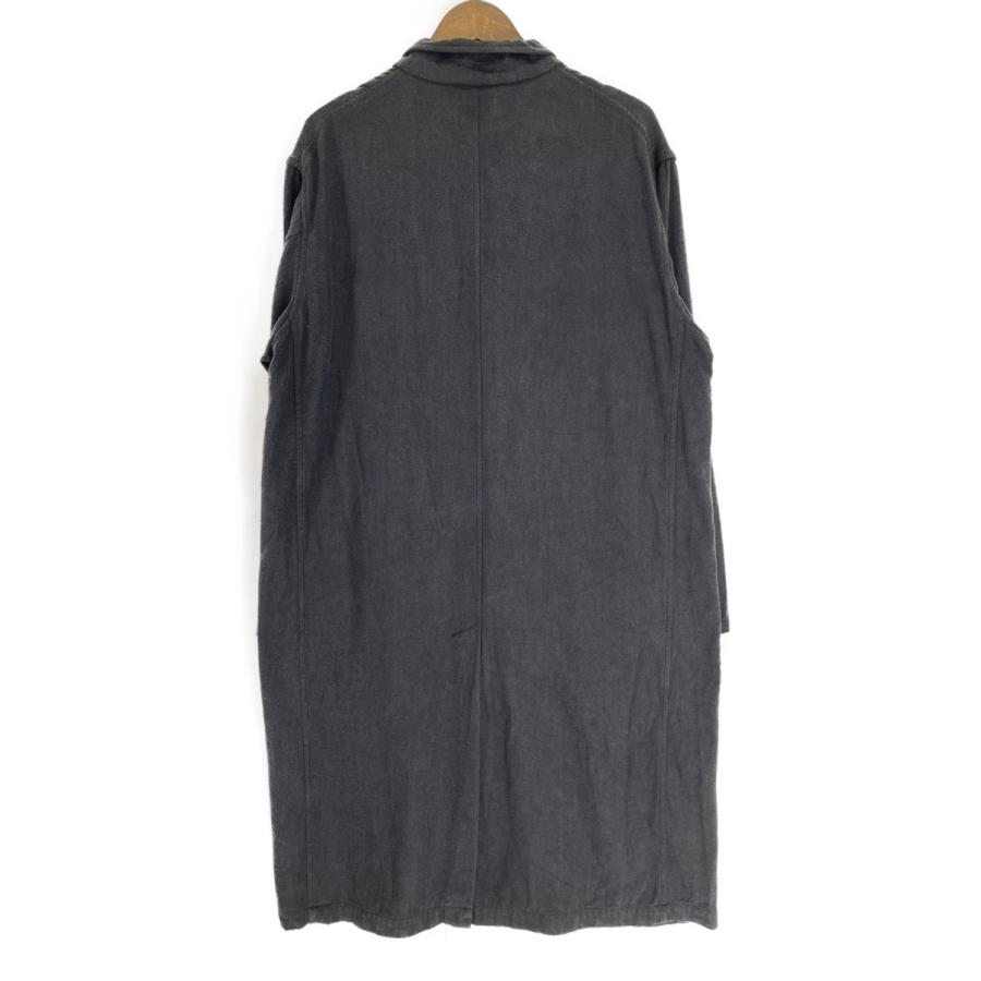 COMOLI コモリ 22SS V01-04006 ブラック シルクネップワークコート 2 