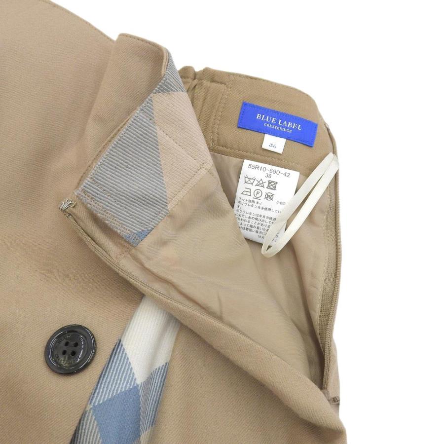 美品 BLUE LABEL CRESTBRIDGE ブルーレーベル クレストブリッジ ソフト