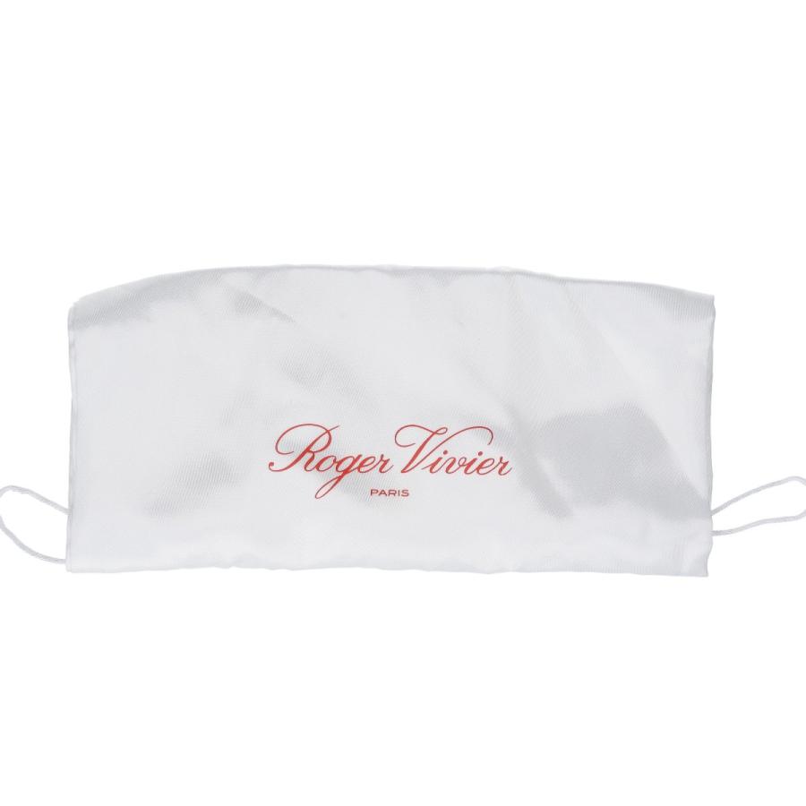 美品 Roger Vivier ビジュースリングバック トングサンダル 38.5 美品 Roger Vivier ロジェヴィヴィエ ビジュー スリングバック トング