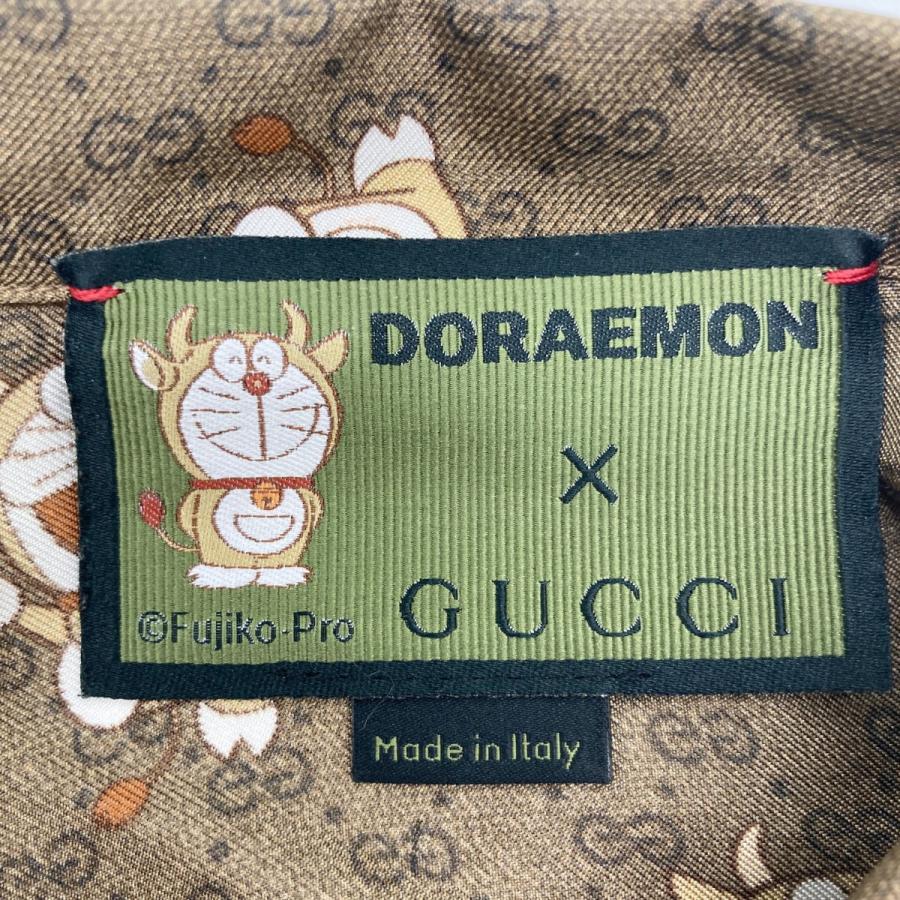 GUCCI 美品 グッチ ×ドラえもん 654763 牛えもん シルクオープン GUCCI 美品 グッチ ×ドラえもん 654763 牛えもん シルクオープン