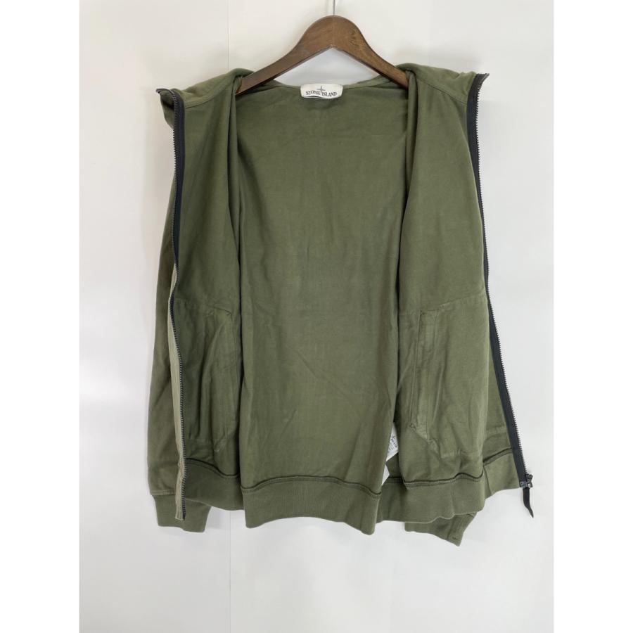 STONE ISLAND ストーンアイランド 731561150 カーキ コットン ジップ