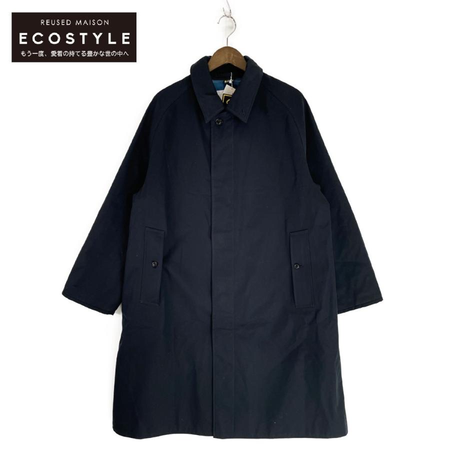 nanamica ナナミカ SUBF015 ネイビー GORE-TEX Balmacaan Coat M 