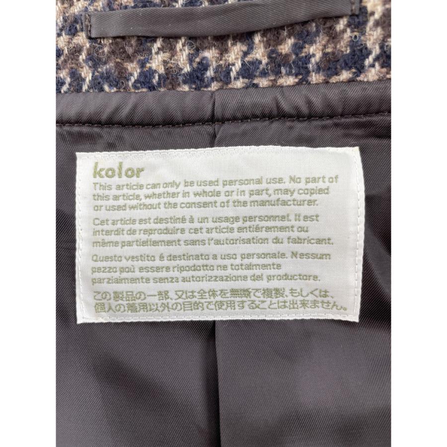 Color 美品/21AW kolor カラー 21WCM-C09106S ツイード ケンピ Color 美品/21AW kolor カラー 21WCM-C09106S ツイード ケンピ