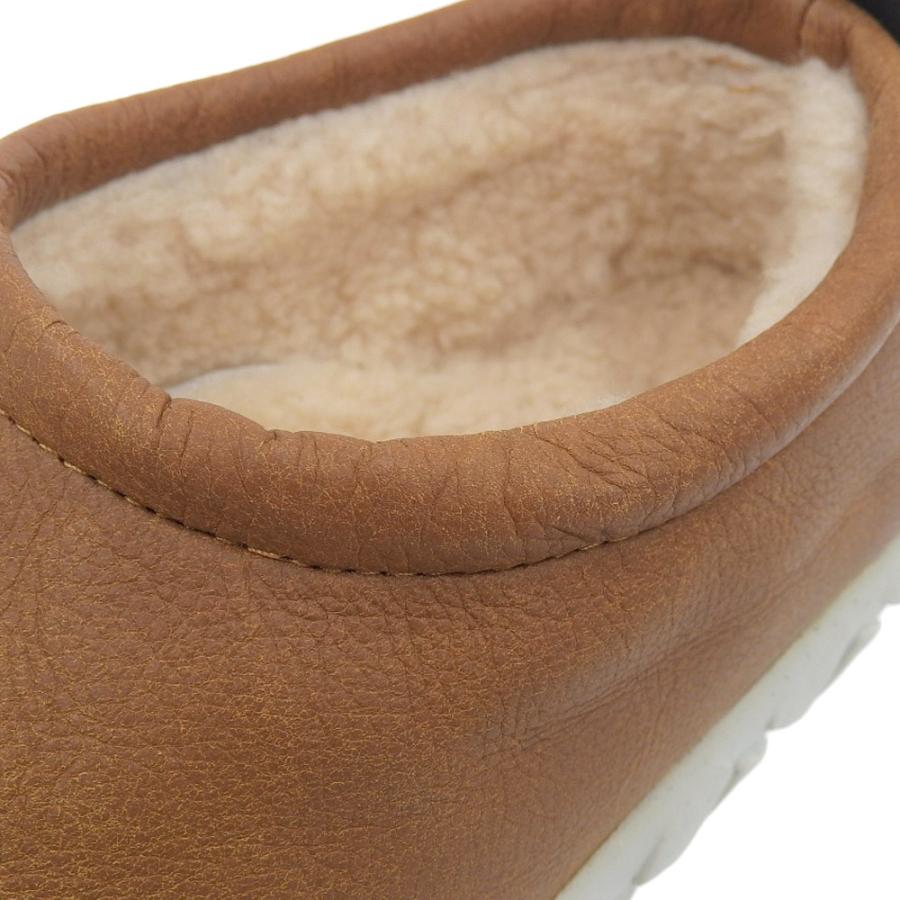 NIKE（ナイキ） 美品 レザー エアモック ボンバー スリッポン シューズ