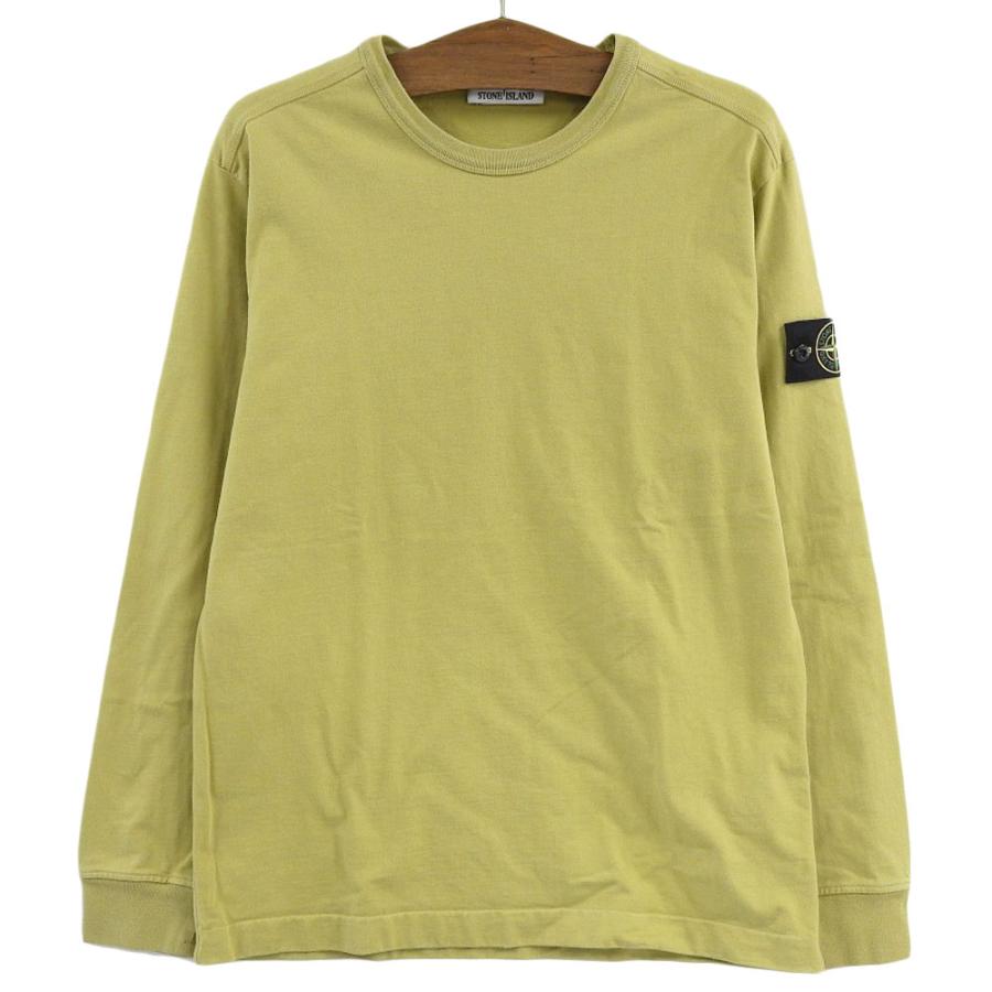 最も安い ストーンアイランド ガーメントダイ 長袖Tシャツ Sサイズ