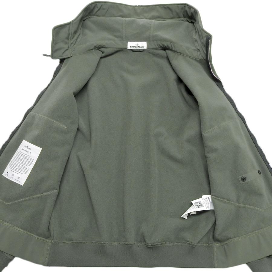 美品 STONE ISLAND ストーンアイランド SOFT SHELL R JACKET ジップ