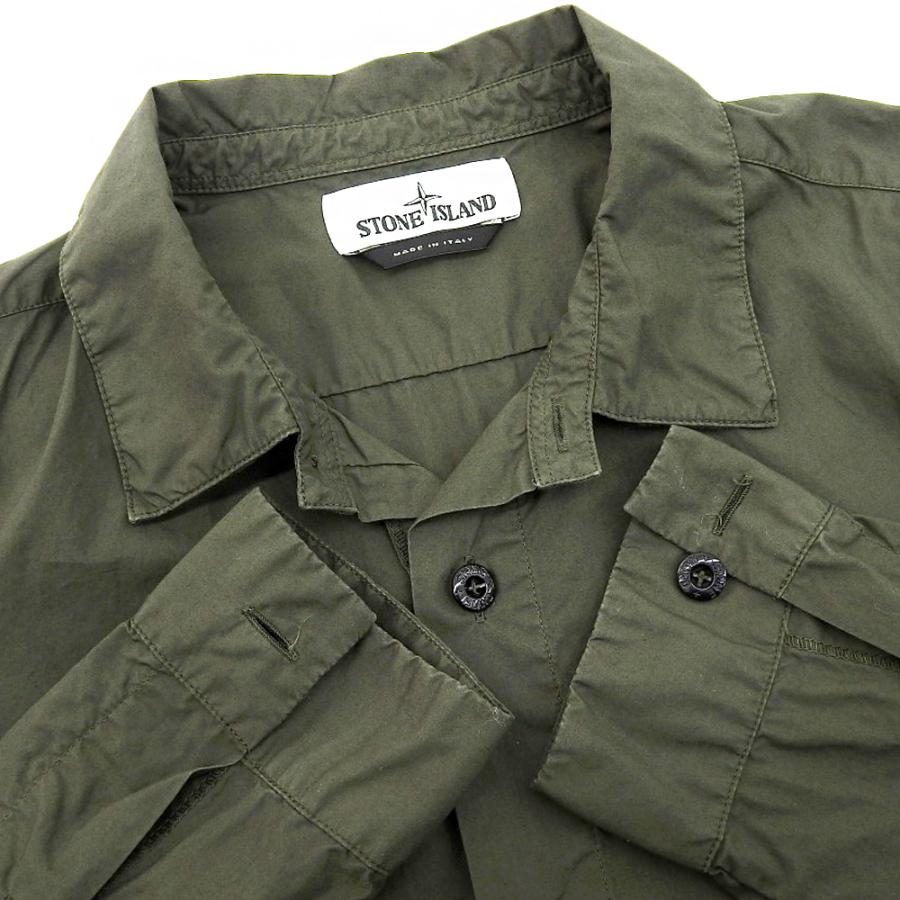 Stone Island ストーンアイランド タイプライターコットン ロング 