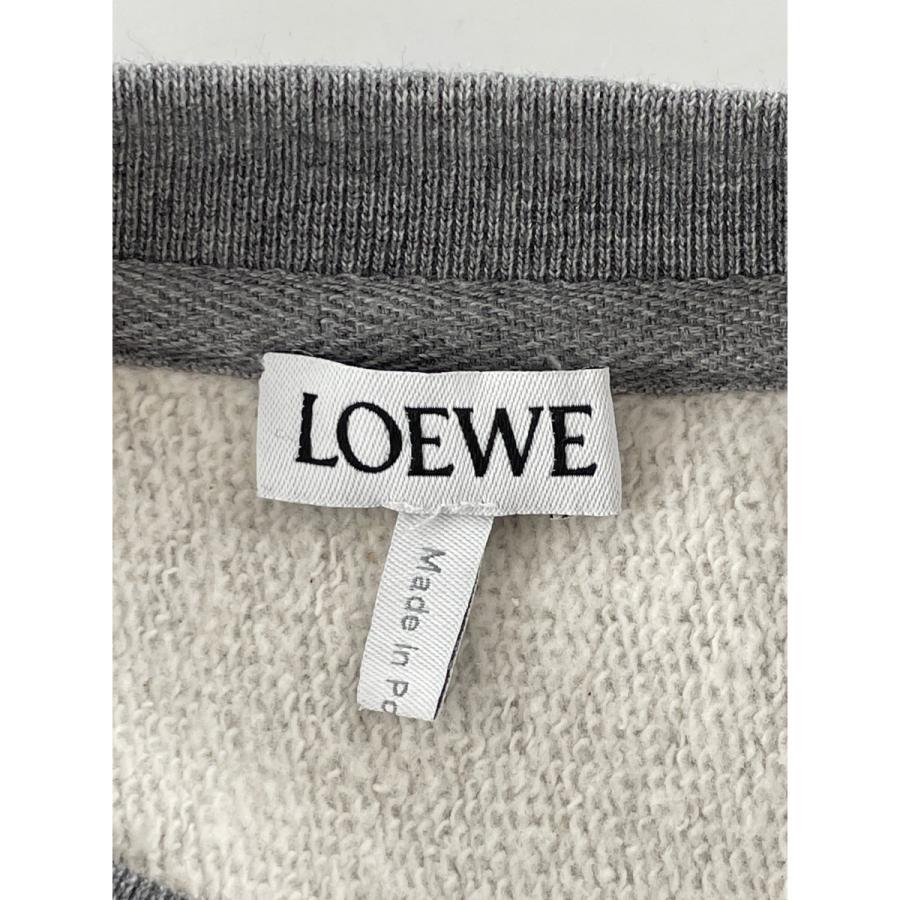 LOEWE（ロエベ） S359Y24X09 グレー 袖ボリュームロゴスウェット 