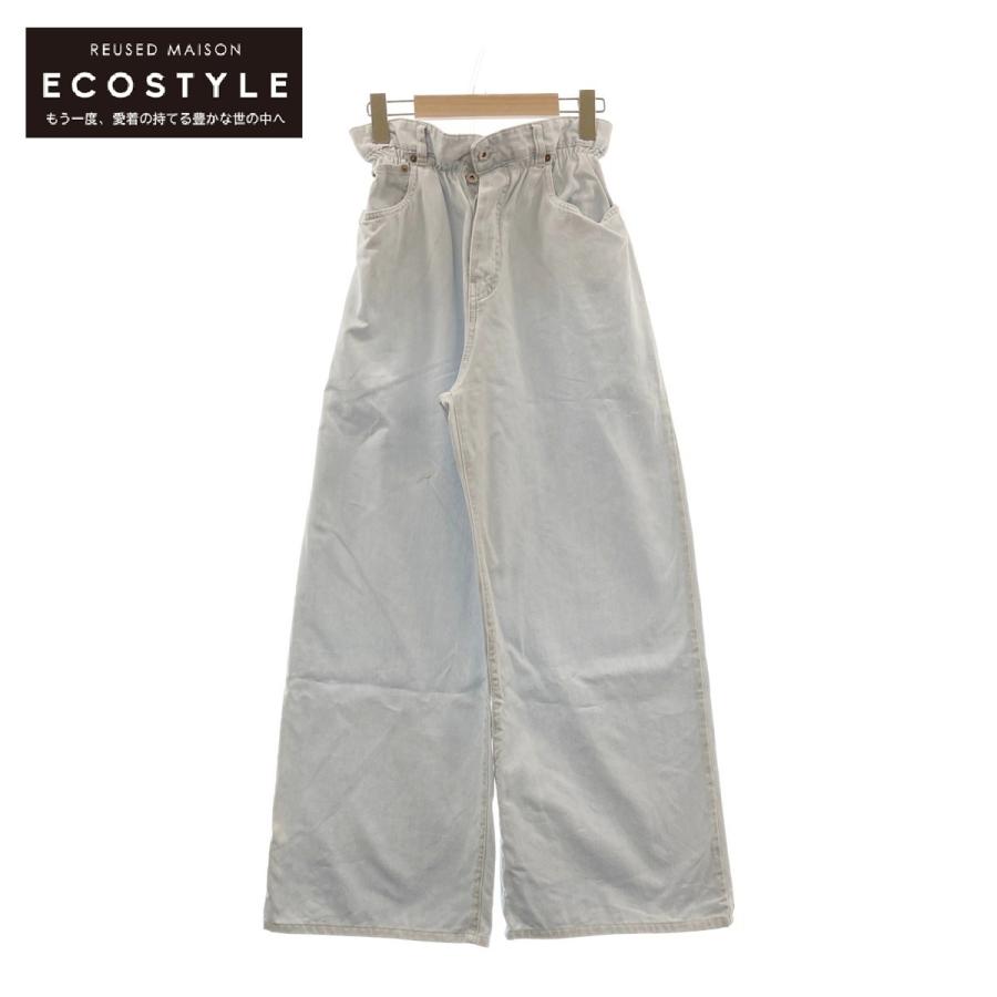 miu miu（ミュウミュウ） 美品 22年製 ウォッシュ アイコンワイド