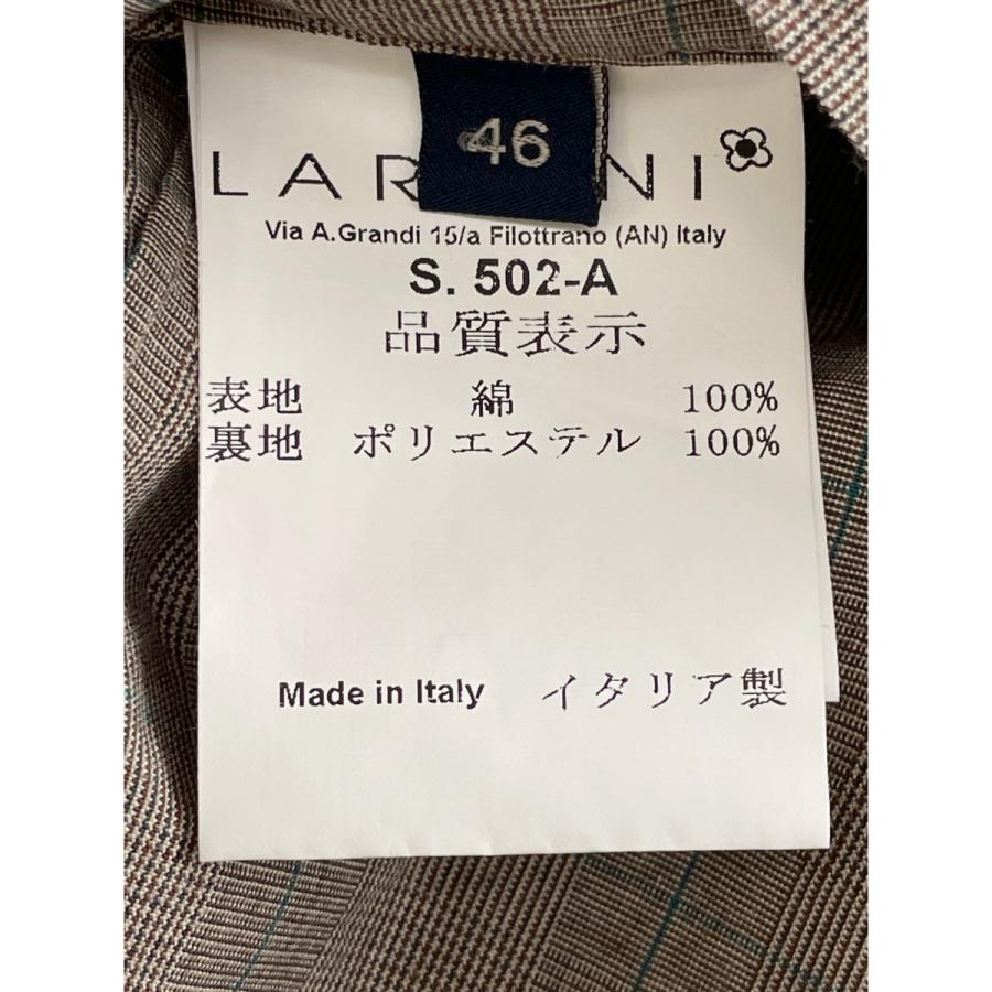 LARDINI（ラルディーニ） 美品/国内正規 チェック ピークドラペル