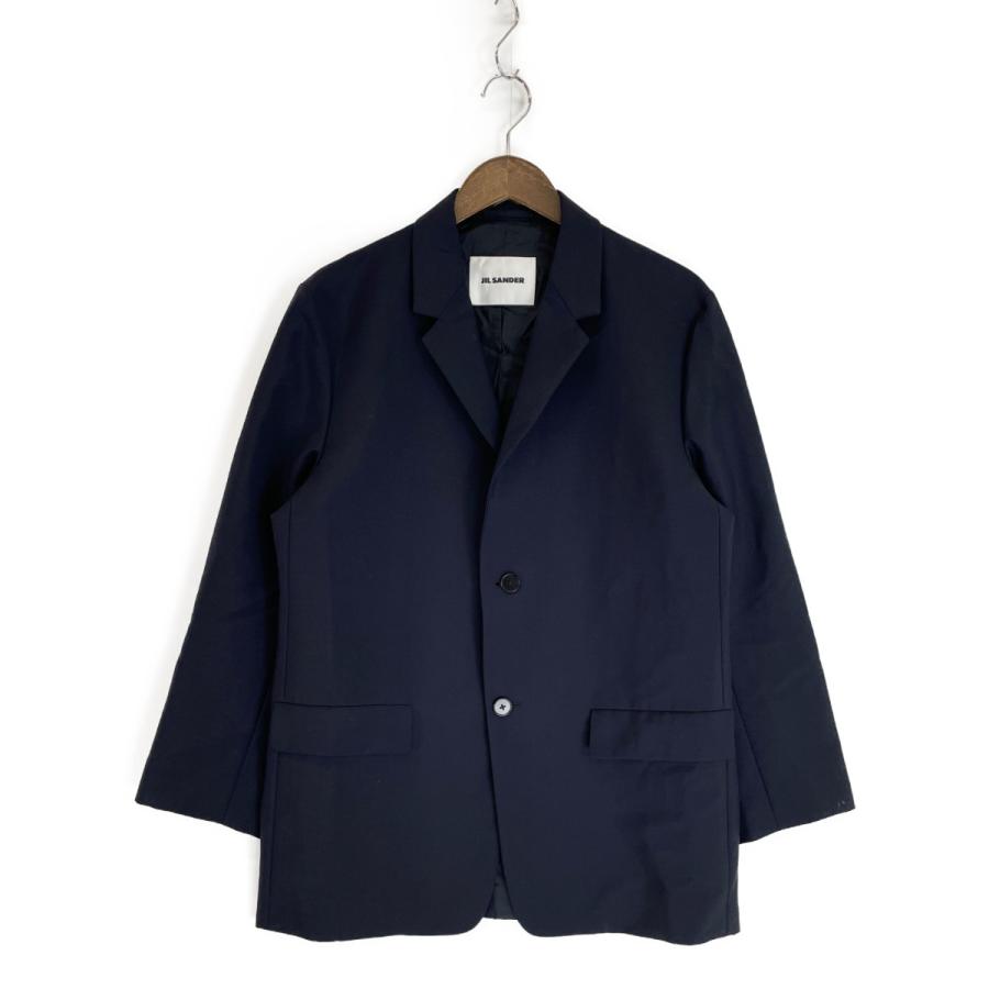 JIL SANDER 美品/国内正規 ジルサンダー JSIQ200101 モヘア混ウール 2B 