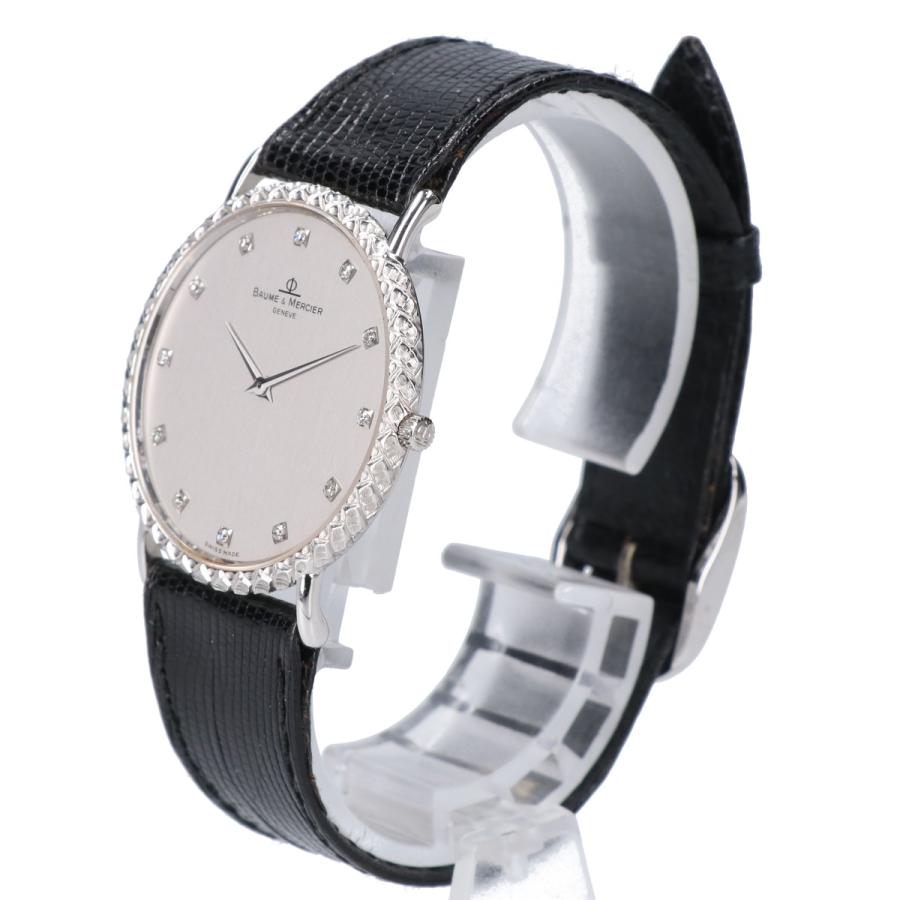 Baume＆Mercier ボーム＆メルシエ K18WG 12Pダイヤモンド 15600