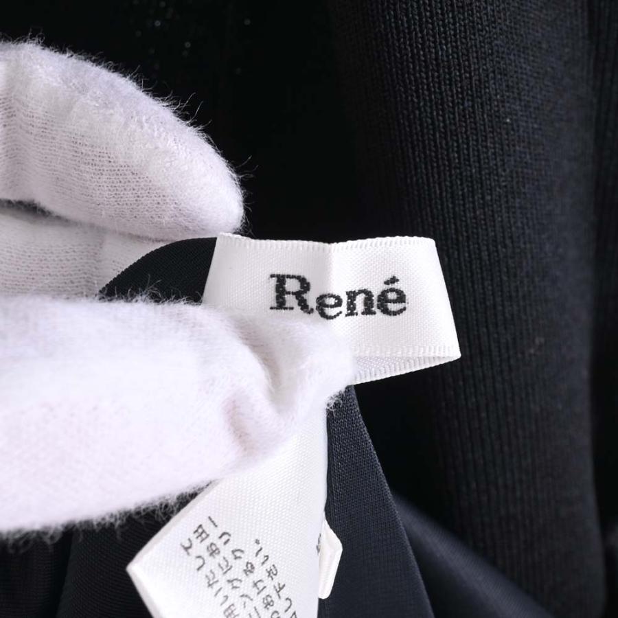 新品未使用　ルネ　ベロアジャケット34 ルイルエブティック RUIRUE BOUTIQUE ノーカラージャケット