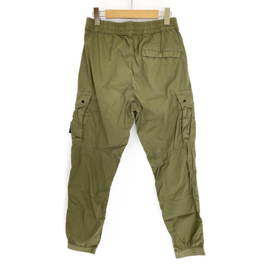 【カーキ】 STONE ナイロンカーゴパンツ W30 STONE ISLAND カーゴパンツ W30 カーキ