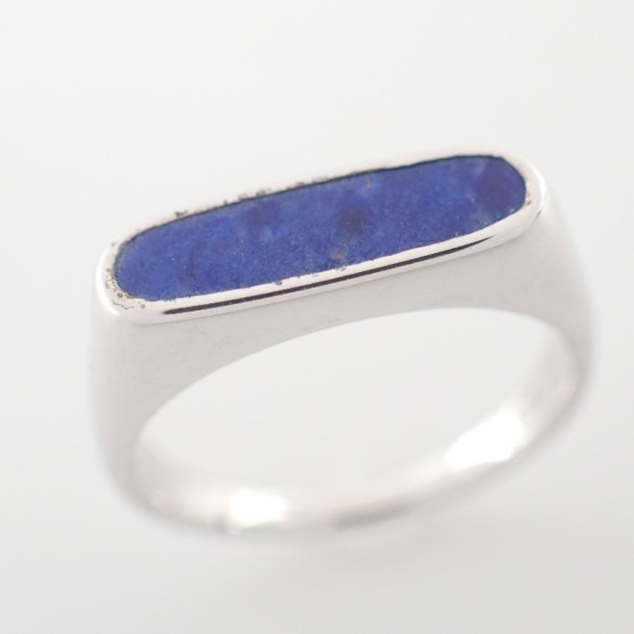 美品/ TOMWOOD トムウッド R75SBBLL01S925 Mario Ring ラピス 美品/ TOMWOOD トムウッド R75SBBLL01S925 Mario Ring ラピス