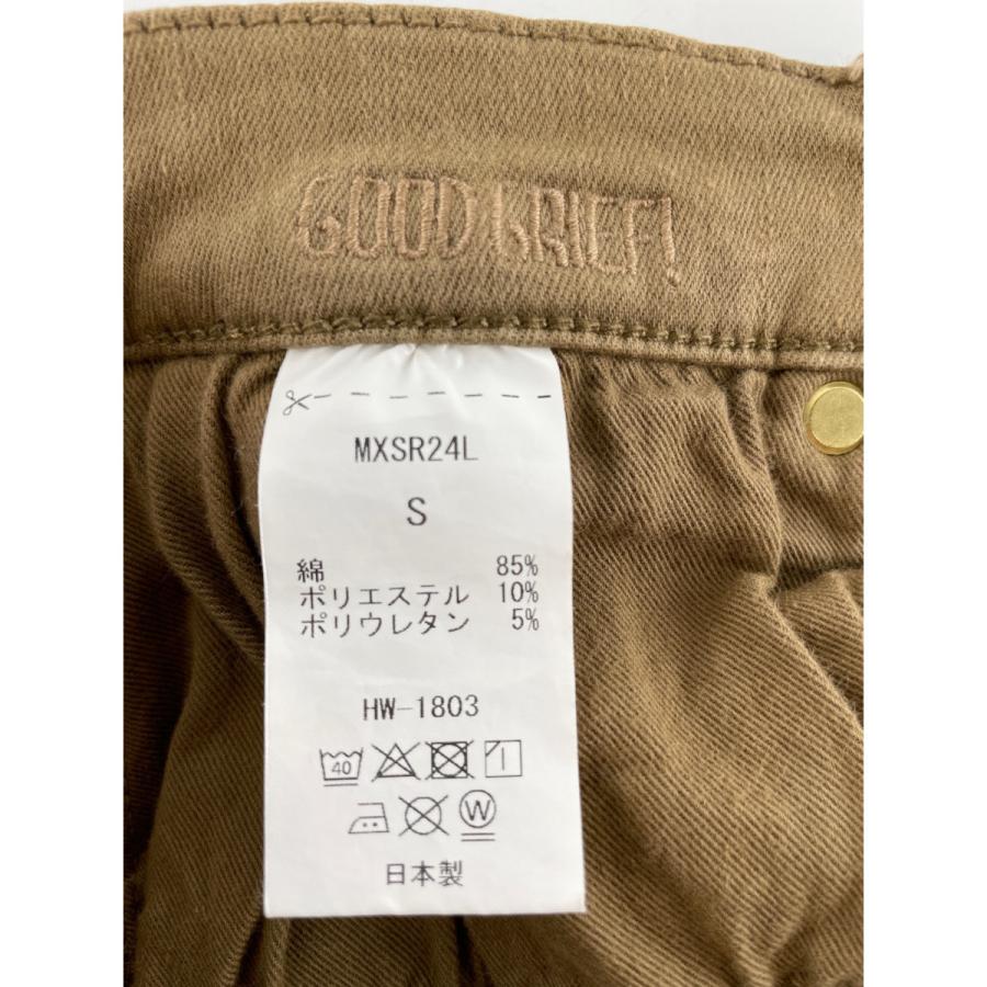 GOOD GRIEF グッドグリーフ MXSR24L ブラウン A Line Fringe Hem Skirt  